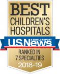 U.S. News and World Report Best Children’s Hospitals 2018-19 Logo
